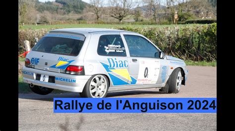 Rallye De L Anguison Youtube