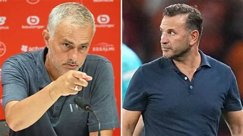 Canl Yay Nda Demedi Ini B Rakmad Jose Mourinho Dan Okan Buruk A Olay