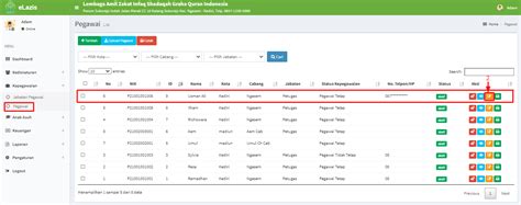 Cara Edit Hapus Pegawai Kepegawaian Pusat Tutorial ELazis