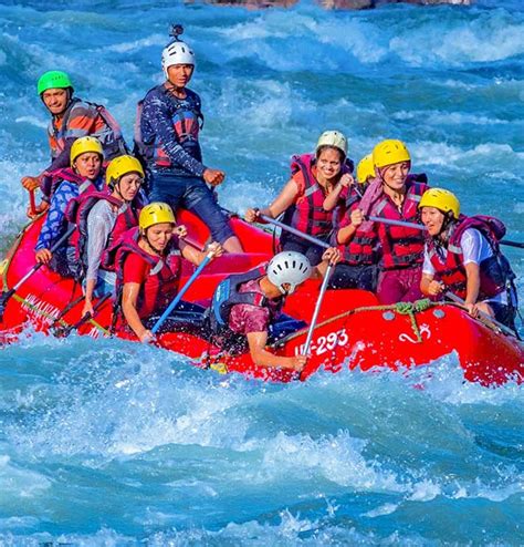 White Water Rafting In Rishikesh Aspen Camp