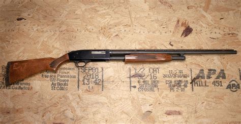 Mossberg 500c 20 Gauge Police Trade In Shotgun With Wood Stock Sportsman S Outdoor Superstore