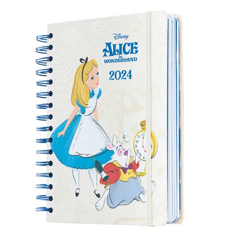 Buy Grupo ErikGrupo Erik Alice In Wonderland A5 2024 Day To Page Diary