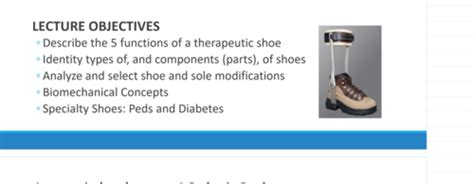 8 Shoe And Foot Orthoses Flashcards Quizlet