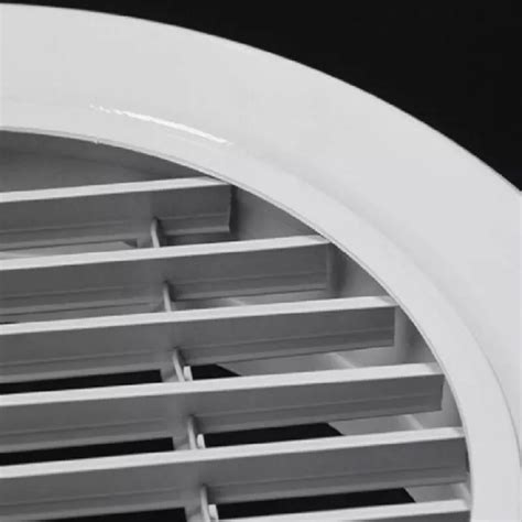 COPERTURA GRIGLIA DI Ventilazione 200 Mm In Lega Di Alluminio Rotonda