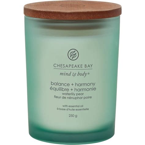 Chesapeake Bay Mind And Body Candle Balance And Harmony Each Woolworths