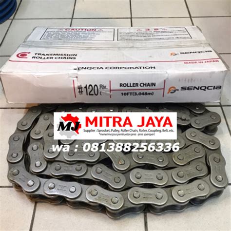 Jual ROLLER CHAIN SENQCIA HITACHI RS 120 1 RANTAI JEPANG