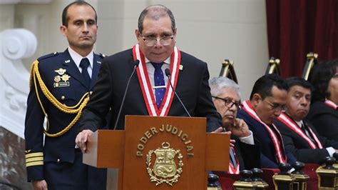 Presidente Del Fuero Militar Policial Participa De La Ceremonia De