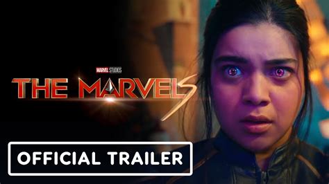 The Marvels Official Ms Marvel Trailer 2023 Iman Vellani Teyonah