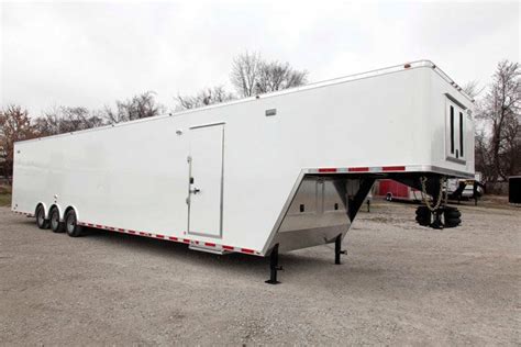 48 Ft Air Ride Gooseneck Cargo Custom Trailer Mo Great Dane Trailers