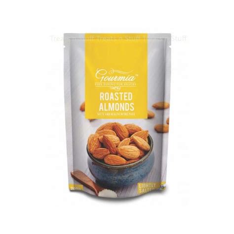 Gourmia Roasted Almonds Lightly Salted 200 G In Sri Lanka Treats N