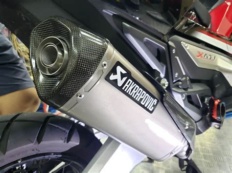 X Adv Cb R Akrapovic Titanium Slip On Akrapovic