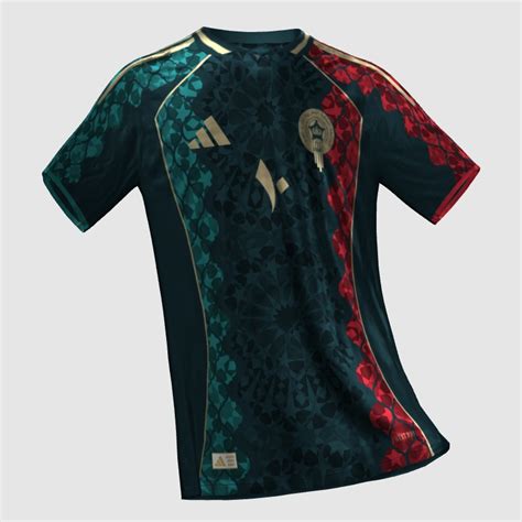 Morocco Adidas Away Concept Fifa Kit Creator Showcase