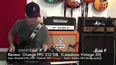 Marshall 1960A 412 Vs Orange PPC 212 OB Marshal JVM 410h OD1