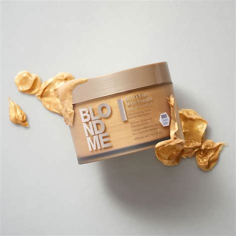 BlondMe Blonde Wonders Golden Mask Luminous Shine Bond Building