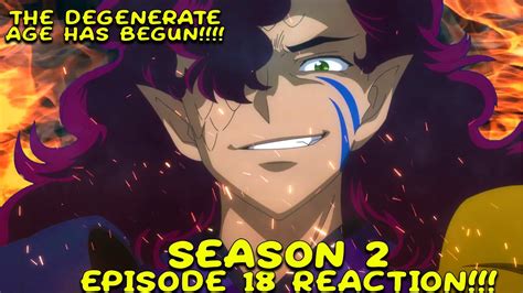 THE DEGENERATE AGE BEGINS YASHAHIME SEASON 2 EPISODE 18 REACTION