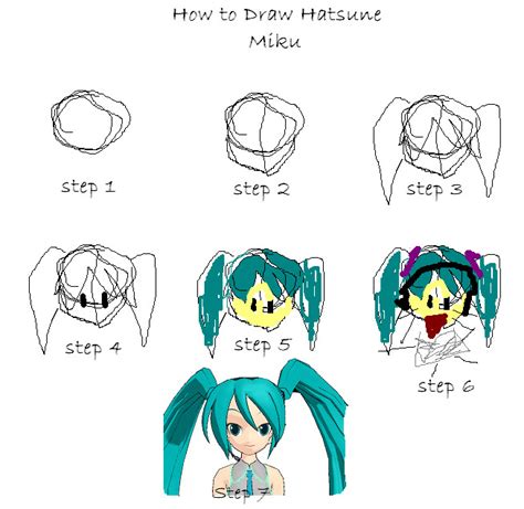 How to Draw Hatsune Miku GOOD by nanako1699 on DeviantArt