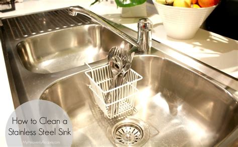 How To Clean A Stainless Steel Sink With 1 Ingredient Video Tutorial