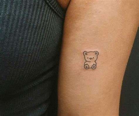 Update Bear Tattoo Minimalist Super Hot In Cdgdbentre