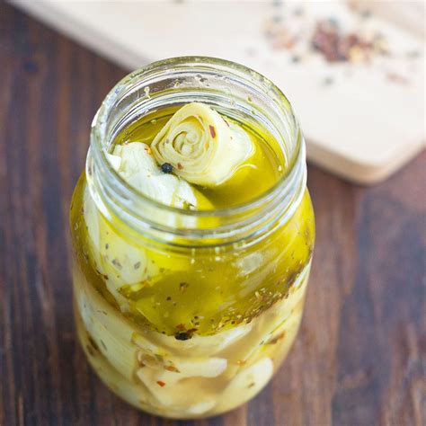 Homemade Marinated Artichoke Hearts Cookthestory