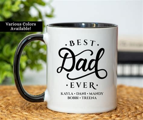 Best Dad Ever Mug Dad Coffee Mug Best Dad Ever Coffee Mug - Etsy