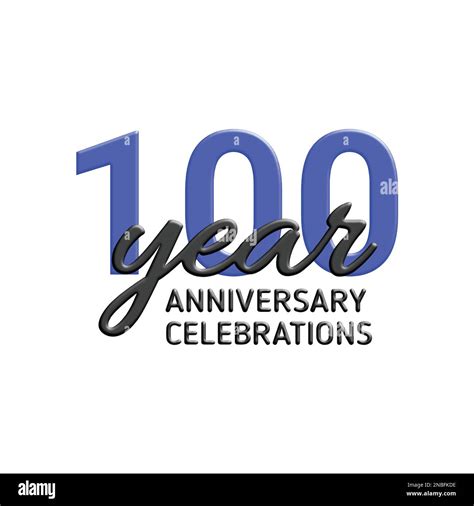 100th Anniversary Stock Vector Images Alamy