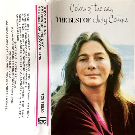 Colors Of The Day The Best Of Judy Collins By Judy Collins Tape