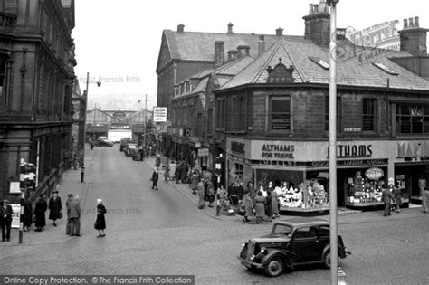 Nelson Market Street 1950 Francis Frith