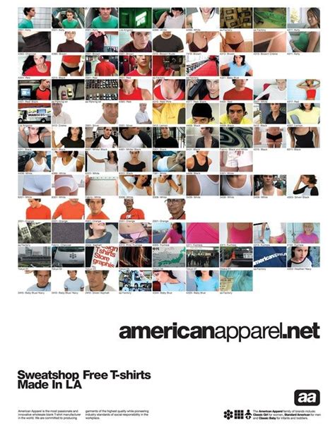 American Apparel Advertisement Archive American Apparel Ad American Apparel Graphic Design