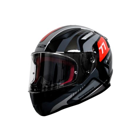 Casco Ls Ff Hyper S Negro Gris Lucero Tu Tienda Online