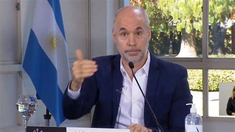 Rodríguez Larreta Ya Se Lanza Para 2023 Estoy Para Un Proyecto Nacional Política Diario