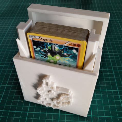 Archivo STL DeckBox Cartas Pokémon Modelo para descargar y imprimir