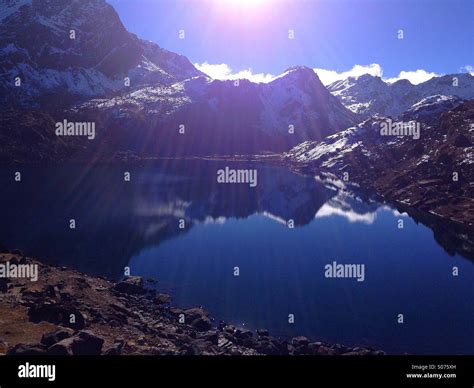 Gosaikunda lake in Nepal Stock Photo - Alamy