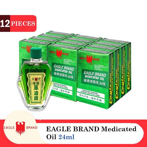 Eagle Brand Medicated Oil Ml To Ml Packs Shopee Singapore