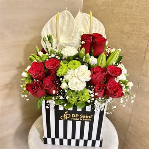 Mix Flower Box Dp Saini Florist