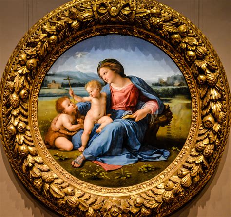 Raphael The Alba Madonna 1510 At National Gallery Of Ar Flickr