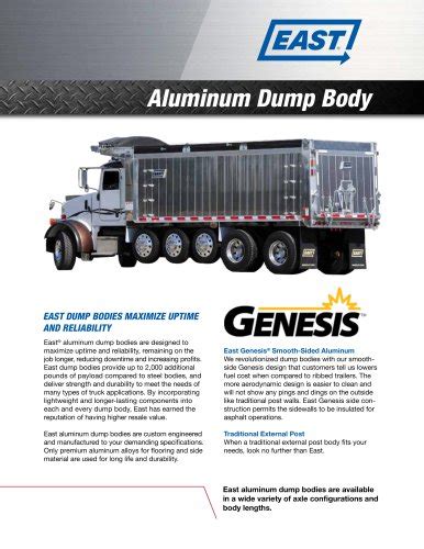 First In Aluminum Trailers East Pdf Catalogs Technical