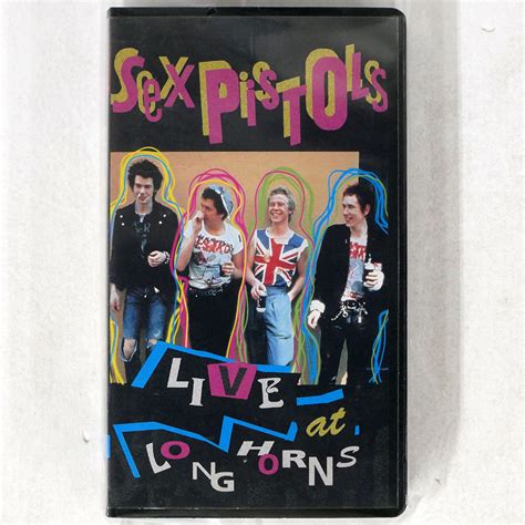 Yahoo オークション SEX PISTOLS LIVE AT LONG HORNS VIDEOARTS VAVC