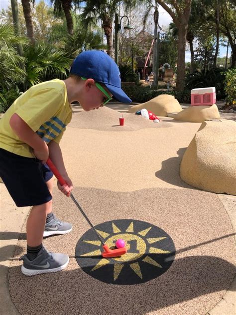 How to make Mini Golf fun for the whole Family - There's a Shoe for That