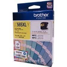 BROTHER LC 565XL YELLOW INK CARTRIDGE FOR MFC J2310 MFC J2510 MFC