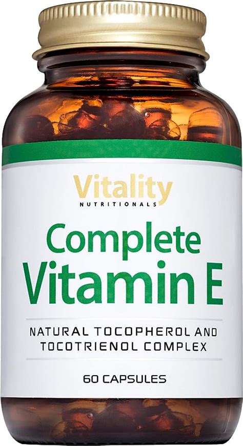 Complete Vitamin E Kapseln I Nat Rliches D Alpha Tocopherol Und