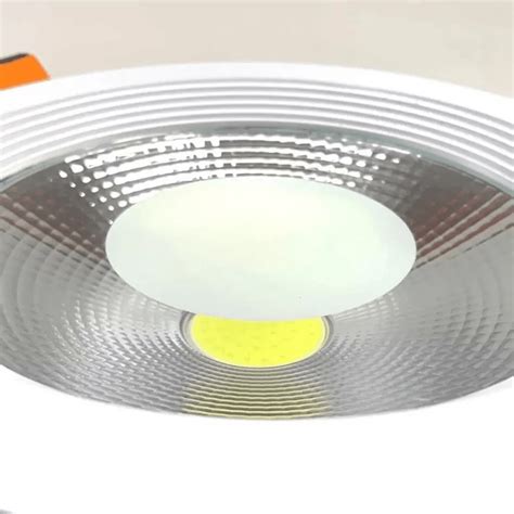 Lumin Ria Embutir Led Spot Downlight W Cob K Branco Frio Maxtel