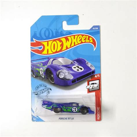 Hot Wheels Porsche Lh Roxo Escorrega O Pre O