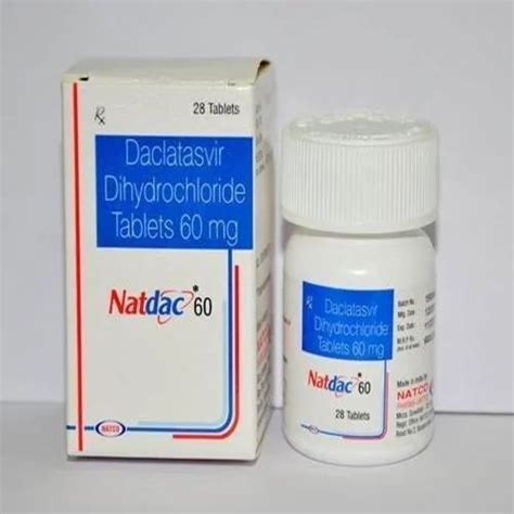 Natdac Daclatasvir Dihydrochloride Mg Tablets At Best Price In