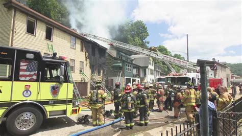 Firefighters Battle 3 Alarm Apartment Fire In Etna