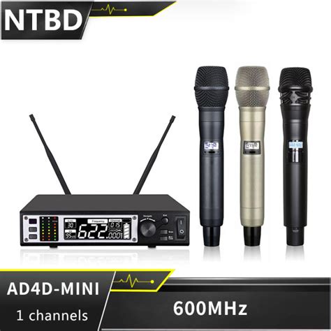 Ntbd Ad D Mini Uhf Professional Wireless Microphone System True