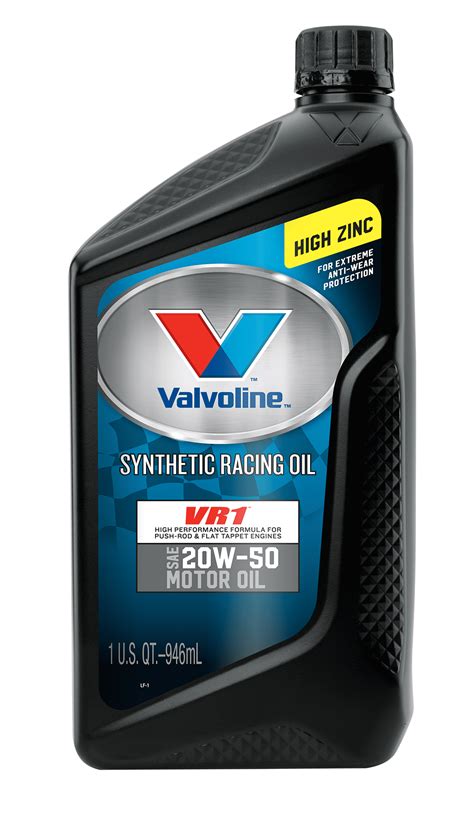 Valvoline Vr Racing Synthetic Sae W Motor Oil Qt Walmart