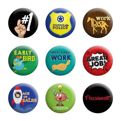 Employee Appreciation Badges Pack Of 50 Engrave Awards And More