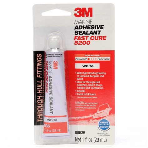 3m 5200 Fast Cure Polyurethane Adhesivesealant White