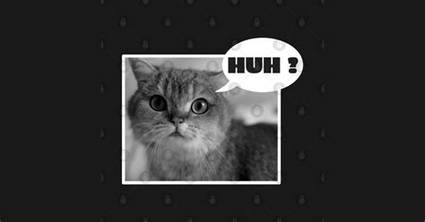 Huh Cat Meme Huh Cat T Shirt Teepublic