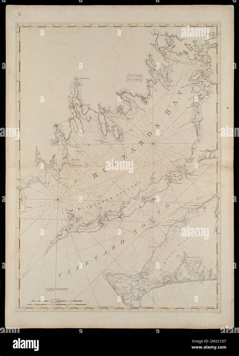 [buzzards Bay And Vineyard Sound] Nautical Charts Massachusetts Buzzards Bay Bay Early